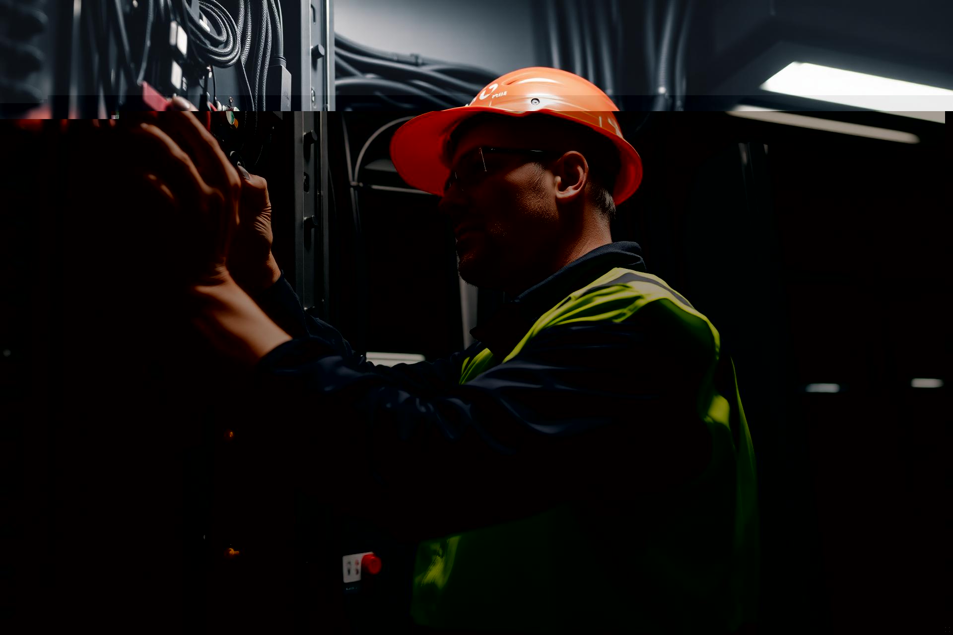 Christchurch electrician at work